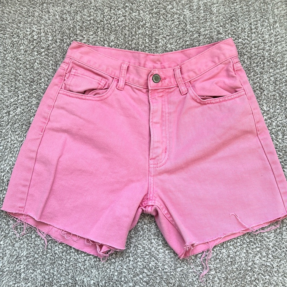 Brandy Melville Pink Jean shorts